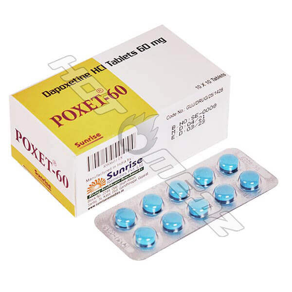 POXET 60MG (DAPOXETINE) – Hot Medz