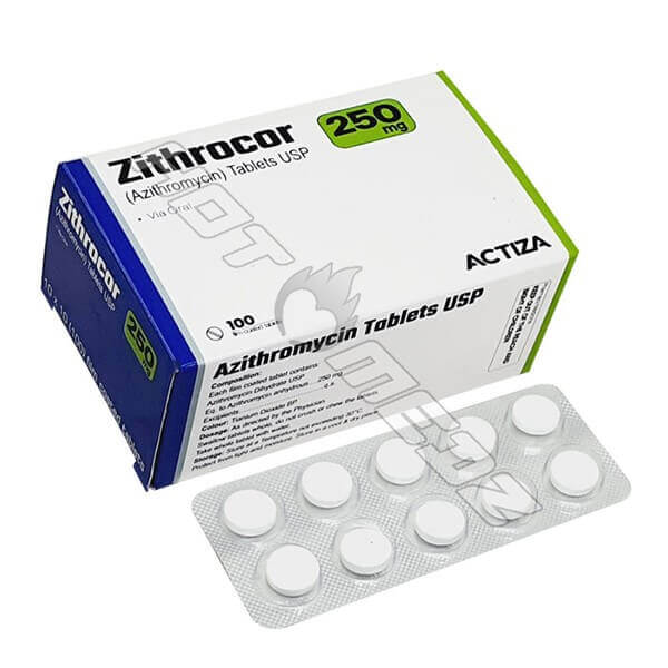 ZITHROCOR 250 MG (AZITHROMYCIN)
