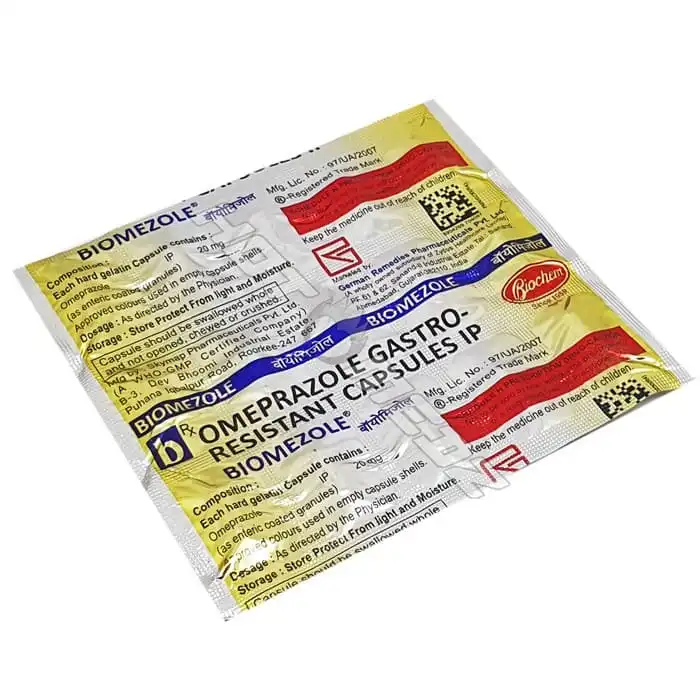 Biomezole 20 Mg (Omeprazole)