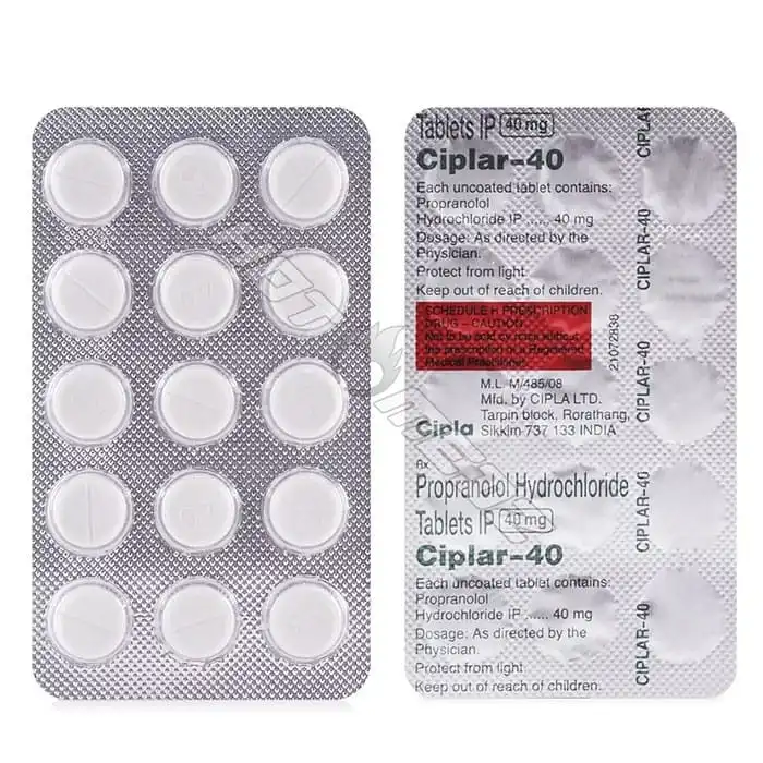 Ciplar 40 Mg (Propranolol)