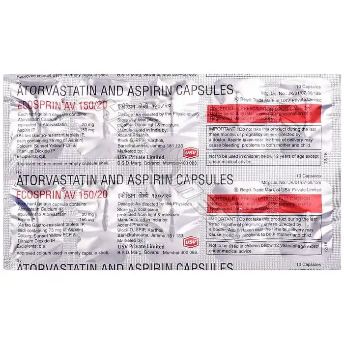 Ecosprin AV 150-20 Capsule