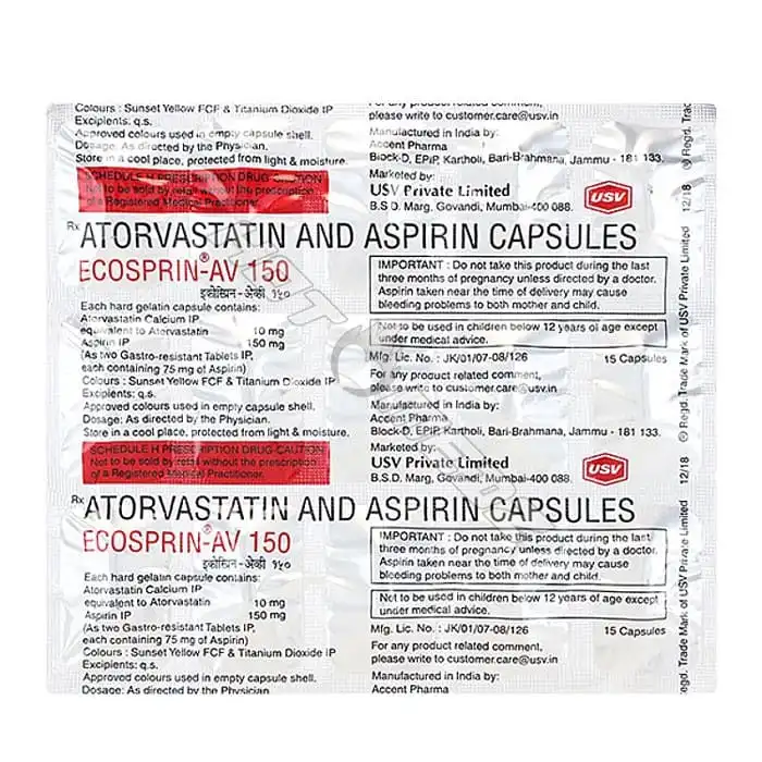 Ecosprin AV 150 Capsule