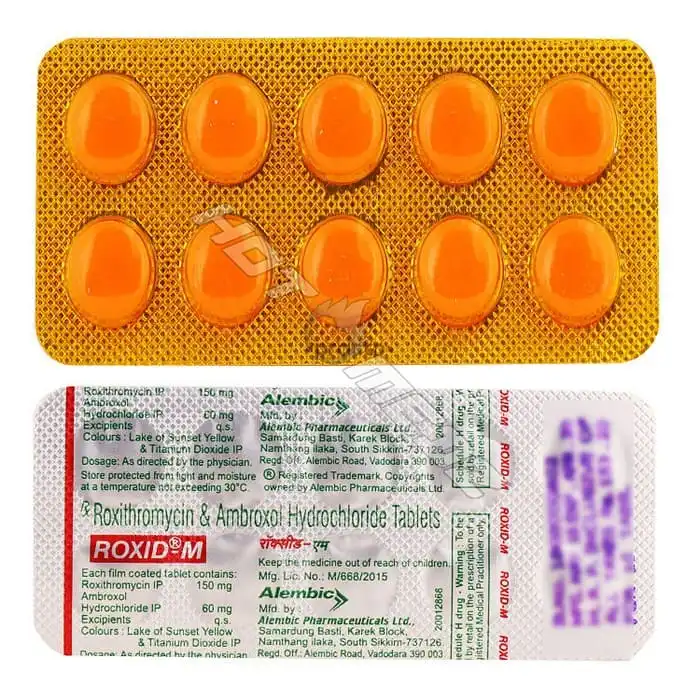 Roxid M (Roxithromycin/Ambroxol)