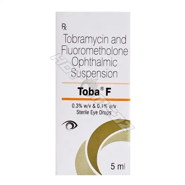 Toba F Eye Drop 5ml (Tobramycin/Fluorometholone)