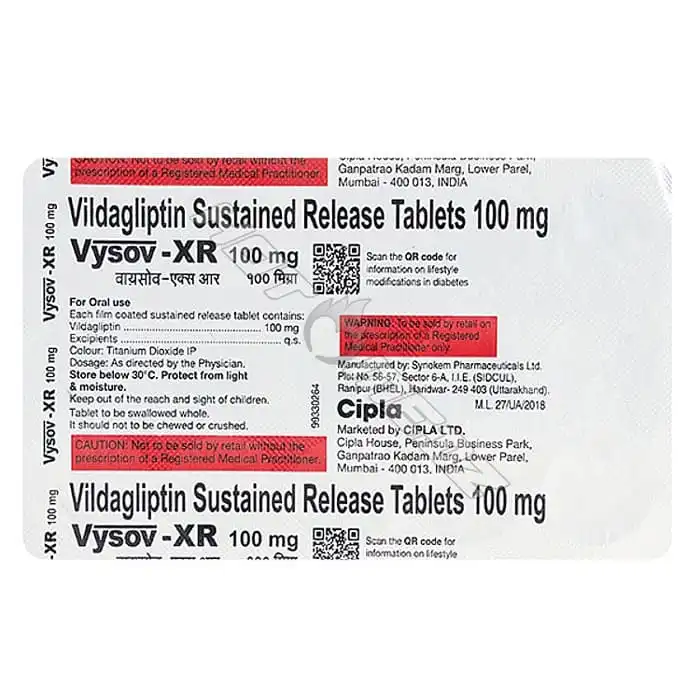 Vysov XR 100mg