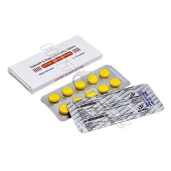 Extra Super Nitfire 100 Mg (Tadalafil/Dapoxetine)