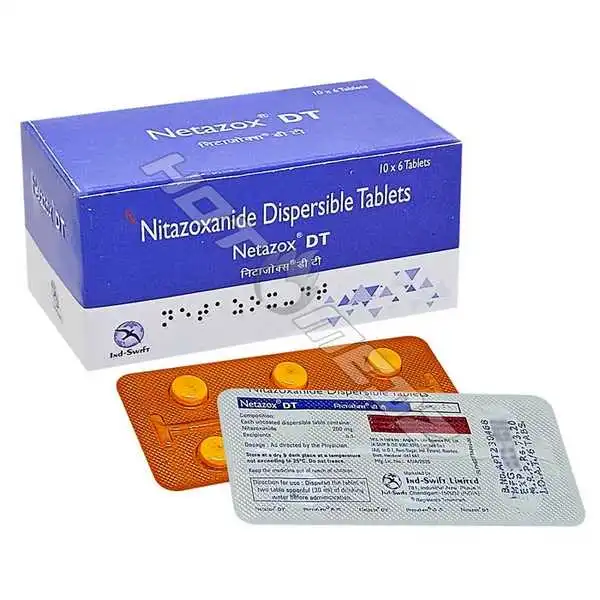 Netazox DT 200 Mg (Nitazoxanide)