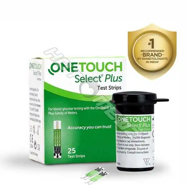 OneTouch Select Plus Test 25 Strip