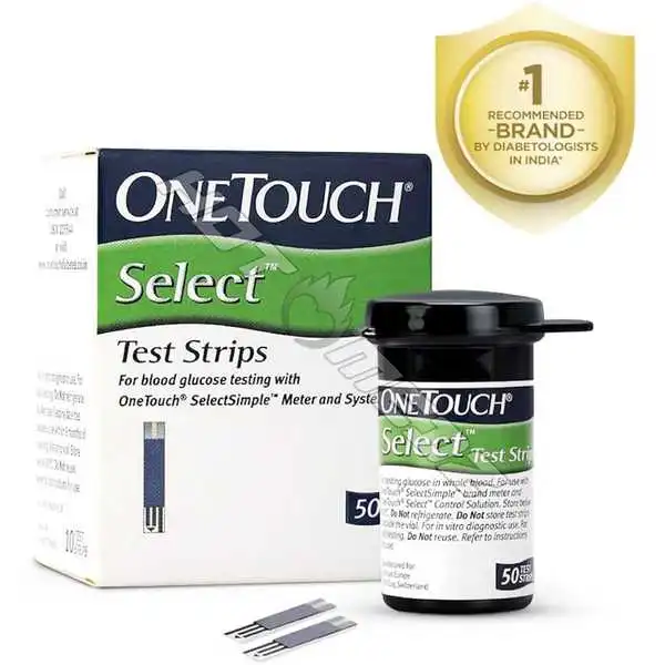 OneTouch Select Test 50 Strip (Only Strips) (Healthcare Device)