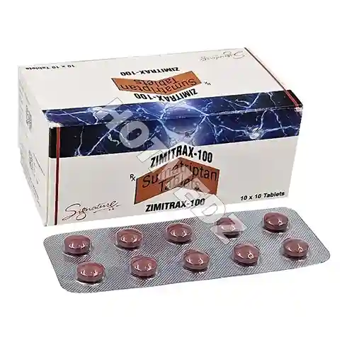 Zimitrax 100 Mg (Sumatriptan)