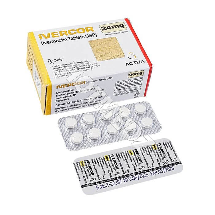 Ivercor 24mg (Ivermectin)