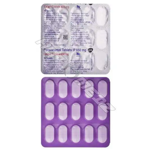 Paracetamol 650 Mg