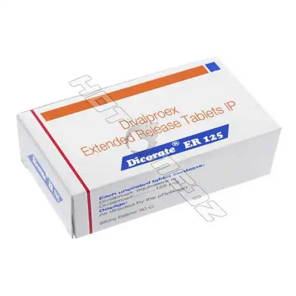Divalproex Extended Release 125 mg
