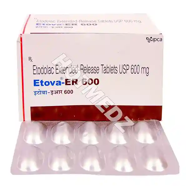 Etodolac Extended Release 600 mg