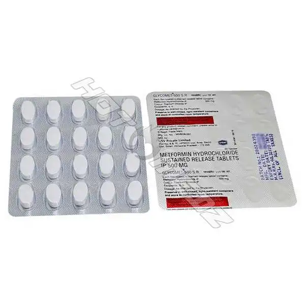 Metformin Sustained Release 500 Mg