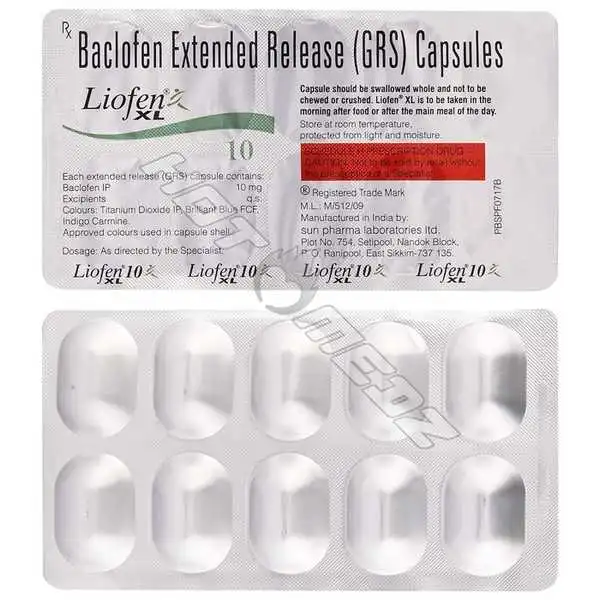 Baclofen Extended Release 10 Mg