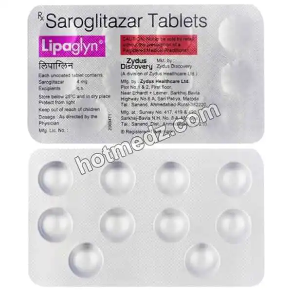 Saroglitazar 4 mg