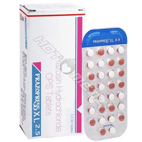 Prazosin 2.5 Mg