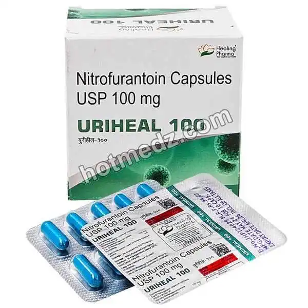 Uriheal-100mg-Capsule-(Nitrofurantoin)