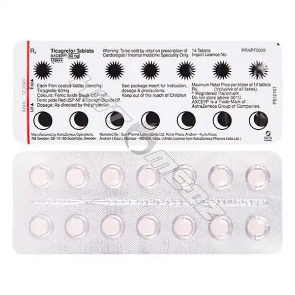 Ticagrelor 60 Mg
