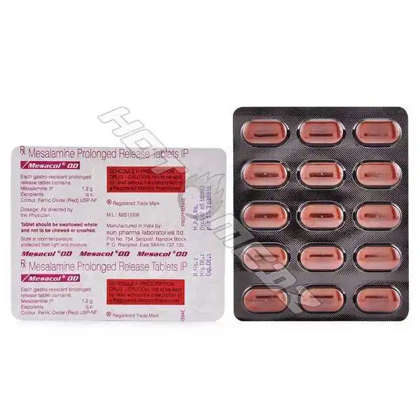 Mesalamine 1200 Mg