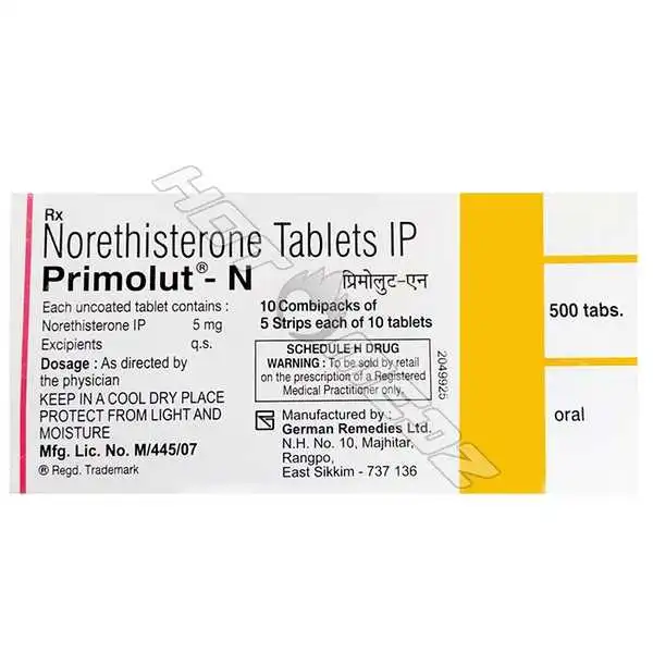 Norethisterone 5 mg
