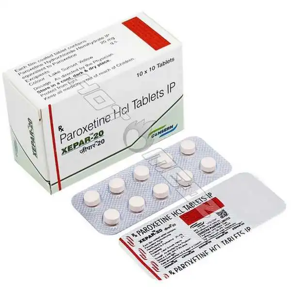 Paroxetine 20 mg