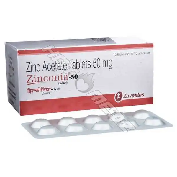Zinc Acetate 50 mg (Zinc Acetate)