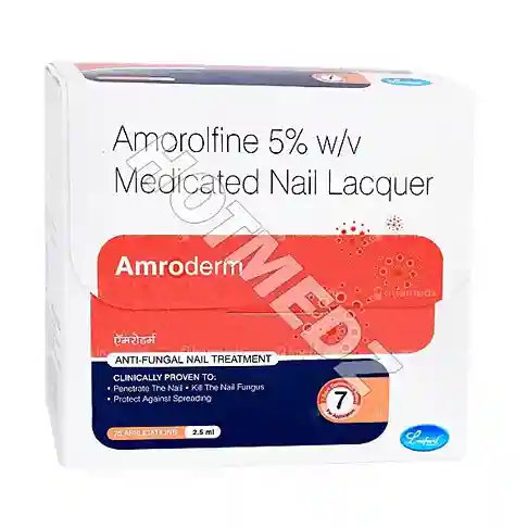 Amroderm Nail Lacquer (Amorolfine)