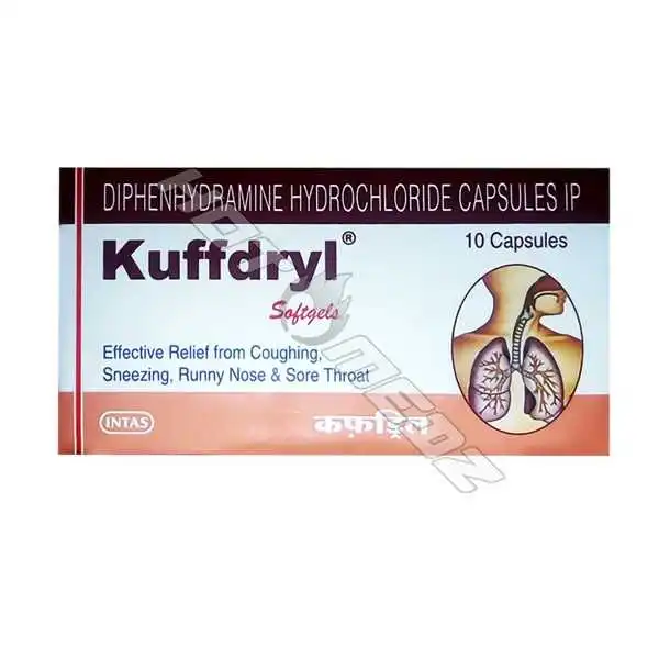 Kuffdryl D 25 mg (Diphenhydramine)