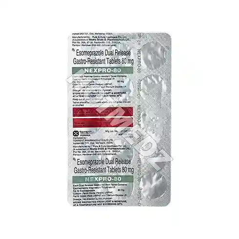Nexpro 80 mg (Esomeprazole)