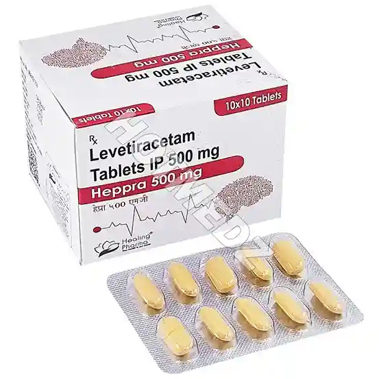 Heppra 500 mg Tablet (Levetiracetam)