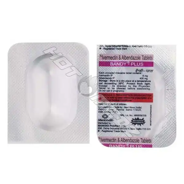 Bandy Plus 6 mg (Ivermectin / Albendazole)