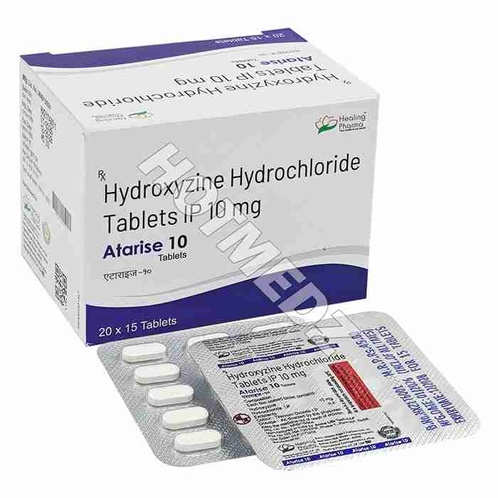 Atarise 10 mg Tablet (Hydroxyzine)