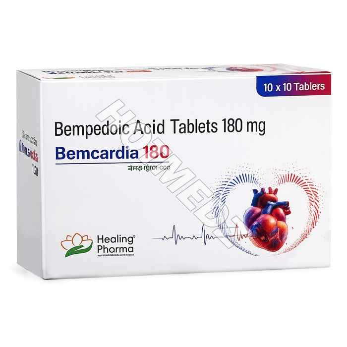 Bemcardia 180 mg Tablet (Bempedoic acid)
