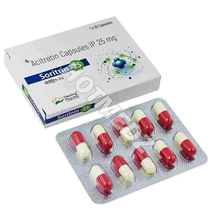 Soritrin 25 mg Capsule (Acitretin)